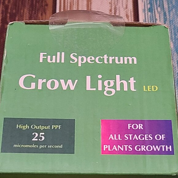 Briignite LED Grow Light Bulb Full Spectrum Dimmable 12W 1-Pack - Picture 7 of 7